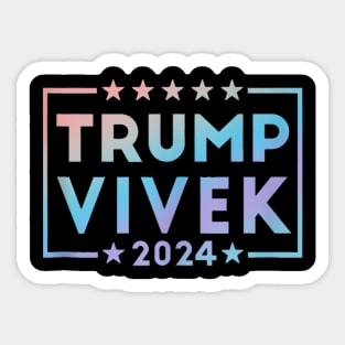 Donald Trump - Vivek Ramaswamy - 2024 Sticker